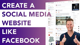 How To Make A Social Media Website Like Facebook With WordPress amp BuddyBoss [upl. by Karb665]