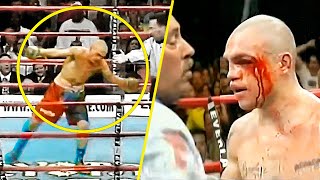 El Boxeador que se PARTIO LA MADRE por su País  La Hiena Barrios vs Acelino Popo Freitas [upl. by Bronder]