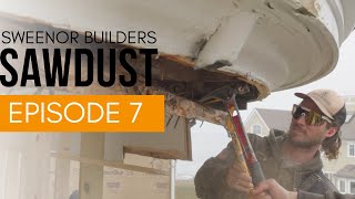 Historic Porte Cochere Renovation  Curved Beam Installation  Sawdust S2 EP07 [upl. by Smiley366]