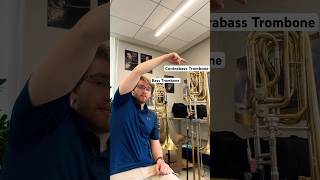 Bass Trombone VS Contrabass Trombone What are the differences basstrombone contrabasstrombone [upl. by Spragens]