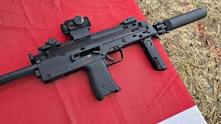 HampK MP7 shooting the unicorn full auto [upl. by Kutchins]