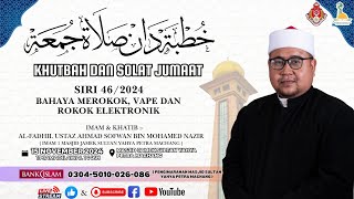 KHUTBAH DAN SOLAT JUMAAT MJSYPM [upl. by Maharba]