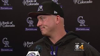 Rockies Chad Bettis Returns To Coors Field [upl. by Draillih]