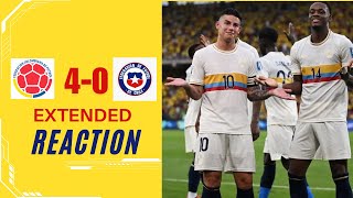 Colombia Back With A Vengeance Against Chile [upl. by Parrnell119]