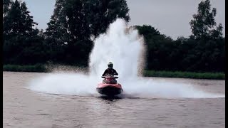 My first Ride with my 300 HP Jetski I Seadoo Rxt 300 rs I 115 kmh [upl. by Connelly]