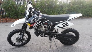 KTM Replica Water Cooled Professional Dirt Pit Bike NRG50 from Nitro Motors [upl. by Pomona]