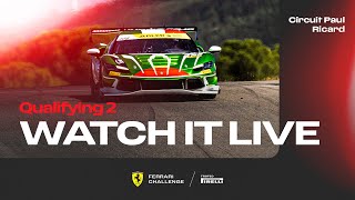 Ferrari Challenge Europe  Le Castellet Qualifying 2 [upl. by Loos39]