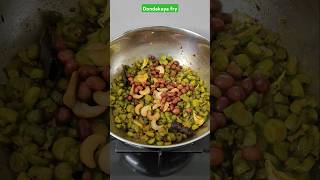 recipe dondakaya fryfood viralshort [upl. by Cornel]