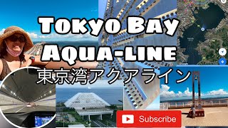 Tokyo Bay Aqualine 東京湾アクアライン Tōkyōwan Akuarain  Travel Japan Vlog [upl. by Rivy]