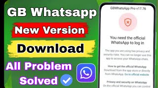 GB Whatsapp  All Problem Solved  No need of link device  Next Gen Nerd [upl. by Handler]