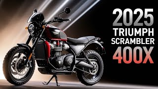 2025 Triumph Scrambler 400X The Ultimate Adventure Bike [upl. by Stanton]