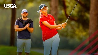 2024 Curtis Cup Highlights Friday FourBall at Sunningdale Golf Club [upl. by Adna]