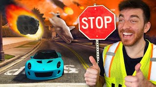 GTA 5s most chaotic mod but if I break the law I explode [upl. by Akeyla]