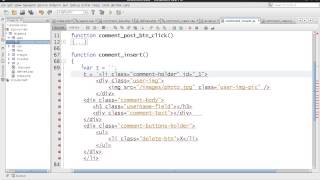 AJAX  Comment Box with  Javascript jQuery JSON PHP MySQL   Step by Step How to Guide  Part 12 [upl. by Anthe815]