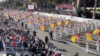 William Mason HS OH  2024 Rose Parade [upl. by Yelahc]