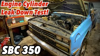 Small Block Chevy 350 Cylinder Leak Down Test The Boneyard ArchivesThe Square Body Episodes EP3 [upl. by Madelyn]