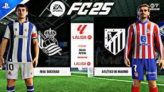 EA FC25  Real Sociedad vs Atlético de Madrid  PS5™ 4K60 Gameplay  Laliga EA Sports 202425 [upl. by Anid]