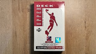 On the Jordan Hunt opening 9495 Upper Deck Basketball 36 Pack Box Jason Kidd RC [upl. by Aenert]