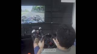 Flagamer faz barbeiragem no F1 2021 de volante shorts [upl. by Sardella373]