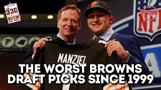 The worst Cleveland Browns Draft picks since 1999 [upl. by Wilfred]