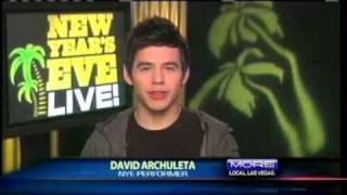 David Archuleta on FOX 5 Las Vegas [upl. by Acilef]