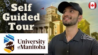 University of Manitoba Tour II Winnipeg II Canada II International Student II Raghwinder Vlogs [upl. by Ahsiened251]