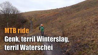 MTB Genk terril Winterslag terril Waterschei [upl. by Ayhdnas]