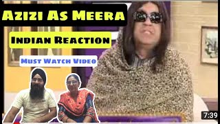 Funny Reaction On Azizi As Meera  Khatrnak Reaction  Meera Da Funny Interview  LuckyRV Vlog [upl. by Nawotna881]