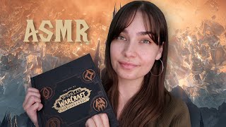 ASMR World of Warcraft Shadowlands Art Book [upl. by Drucilla]