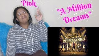 Pnk💖quotA Million DreamsquotThe Greatest ShowmanReimaginedReaction💗 Official Audio [upl. by Justinian]