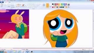 powerpuff fionna speedpaint [upl. by Balcke]