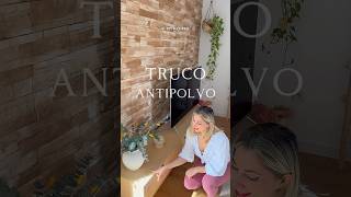 TRUCO ANTIPOLVO LIMPIEZA 🧼Me vais a amar cuando lo probéis 🥰trucos limpieza casa tips hogar [upl. by Noak]