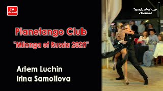 Tangos y milongas “Milonga de Rusia” escenario de tango 💃🕺 Irina Samoilova y Artyom Luchin [upl. by Arlinda]