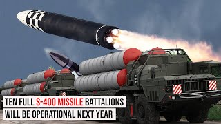 To Counter FC31 Ten Full S400 Missile Battalions Will Be Operational Next Year [upl. by Nylhtac536]