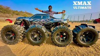 RC Monster Xmaxx Ultimate Vs RC SCR Pro Who will Win  Chatpat toy TV [upl. by Nwahsauq]