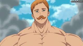 ESCANOR VS GALAND FULL FIGHT [upl. by Nnylharas375]