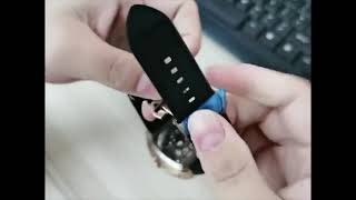 WISHDOIT Pirateinspired watches  How to adjust butterfly buckle [upl. by Adnawak]