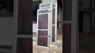 Alumuniyam bhathroom door [upl. by Aehtla]