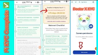 Pi Network You are at risk of losing your pi  Doctor X Face Kyc Problem  Face Verification [upl. by Atiuqaj80]