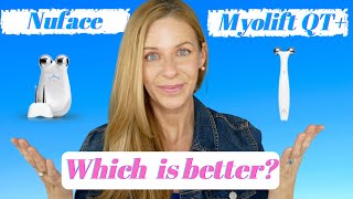 Nuface Trinity  Myolift QT Review  Microcurrent  Mature Skin  Over 40 [upl. by Aydne417]