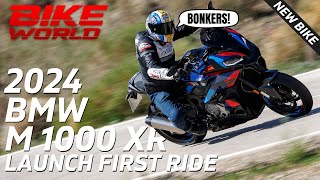 2024 BMW M 1000 XR  First launch Ride [upl. by Arthur113]