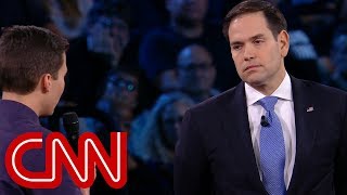 Survivor to Rubio Will you reject NRA money [upl. by Natsirk]