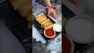 Share with those who love Spring Rolls❤️❤️ indianstreetfood [upl. by Persson]