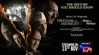 Freedom At Midnight  Official Trailer  Streaming from 15th November [upl. by Ttcos]