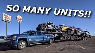 SNEAKING CLEETUSS MACHINE TO GLAMIS among TEN UNITS [upl. by Amadas435]