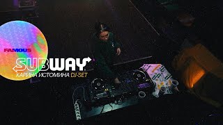 Djset Karina Istomina x Subway  день молодежи 2022год [upl. by Siloam428]