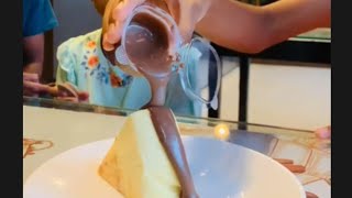 San Sebastian cake kazhikan poyallo 🍰🌝🤩sillythingswithagnes shorts sansebastiancheesecake [upl. by Langer]