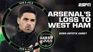 ‘Arsenal were BAD’ Will Mikel Arteta care about losing to West Ham in the Carabao Cup  ESPN FC [upl. by Adnor]