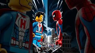 Lego Hero vs SpiderMan Clash of Legends LegoHero SpiderMan EpicShowdown [upl. by Sirak201]