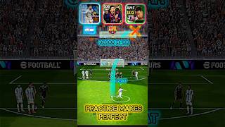 can Messi hit cross bar😱🔥 efootball pes2021 ronaldo shorts pesmobile [upl. by Menzies473]